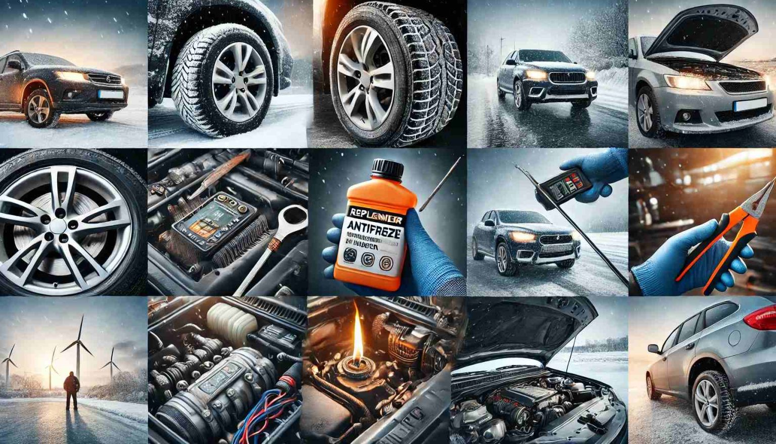 Esminis žiemos automobilių priežiūros kontrolinis sąrašas - Autobosas
